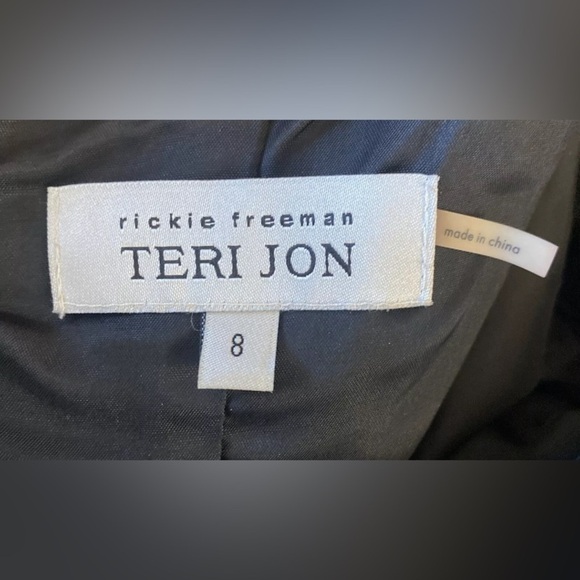 Rickie Freeman for Teri Jon black cocktail/black tie dress - Picture 2 of 5